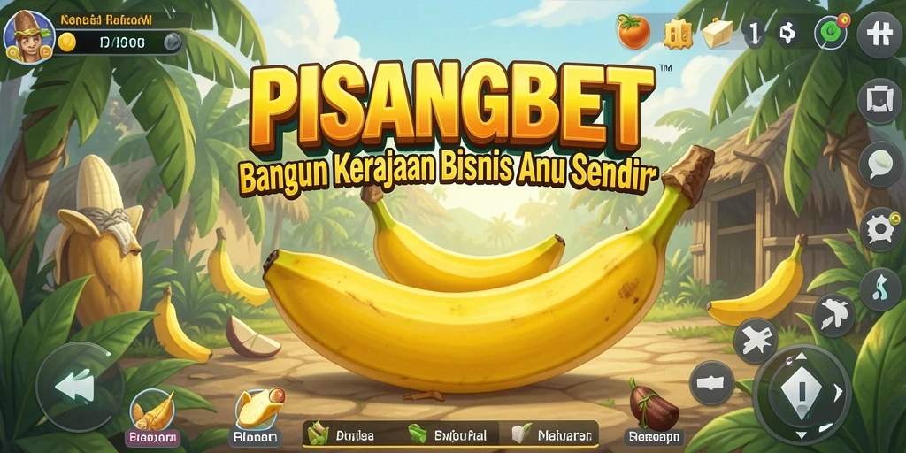Screenshot gameplay PISANGBET menampilkan aktivitas manajemen bisnis yang seru.